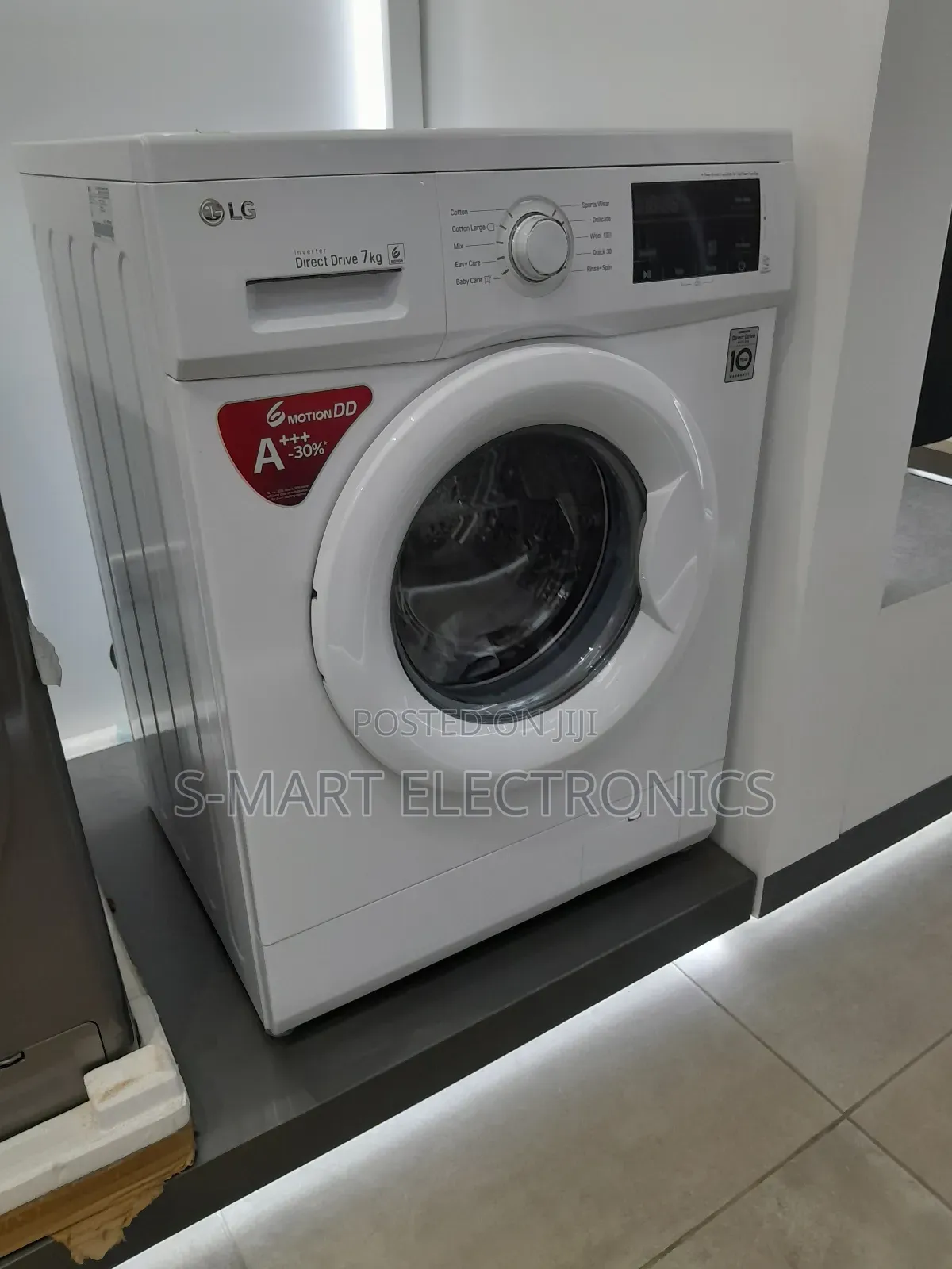 Lg 7kg Washing Machine White