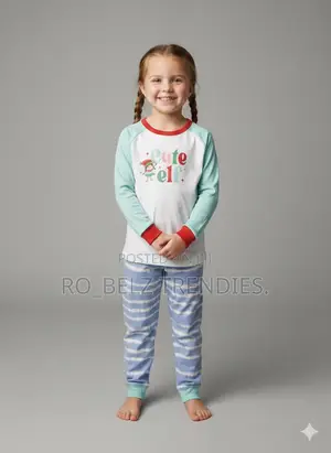Kids Two Piece Pajamas- Sleepwear