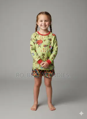 Kids Two Piece Pajamas- Sleepwear