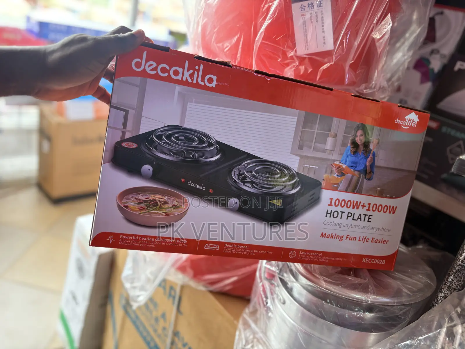 Decakila Double Induction Stove