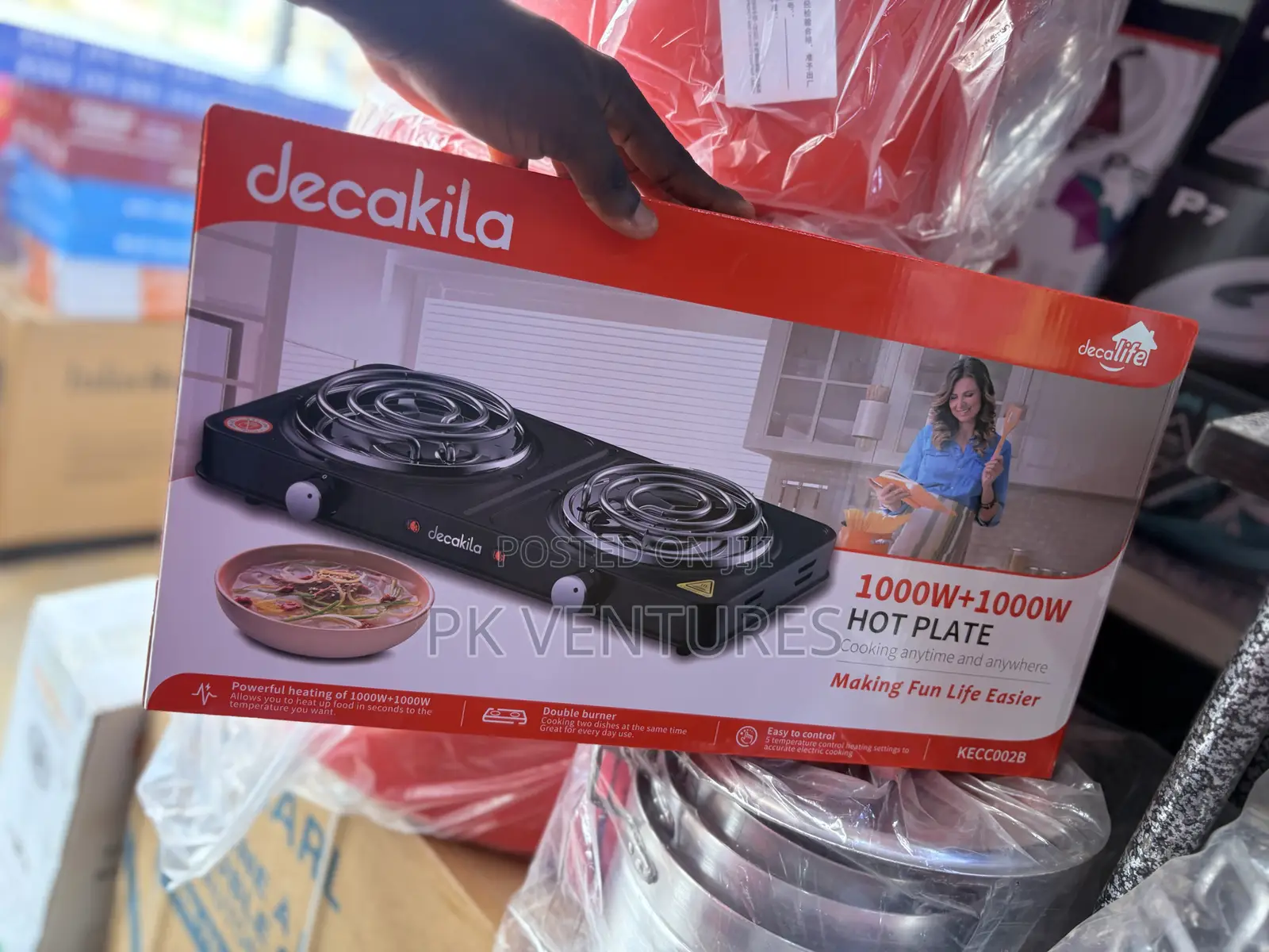 Decakila Double Induction Stove