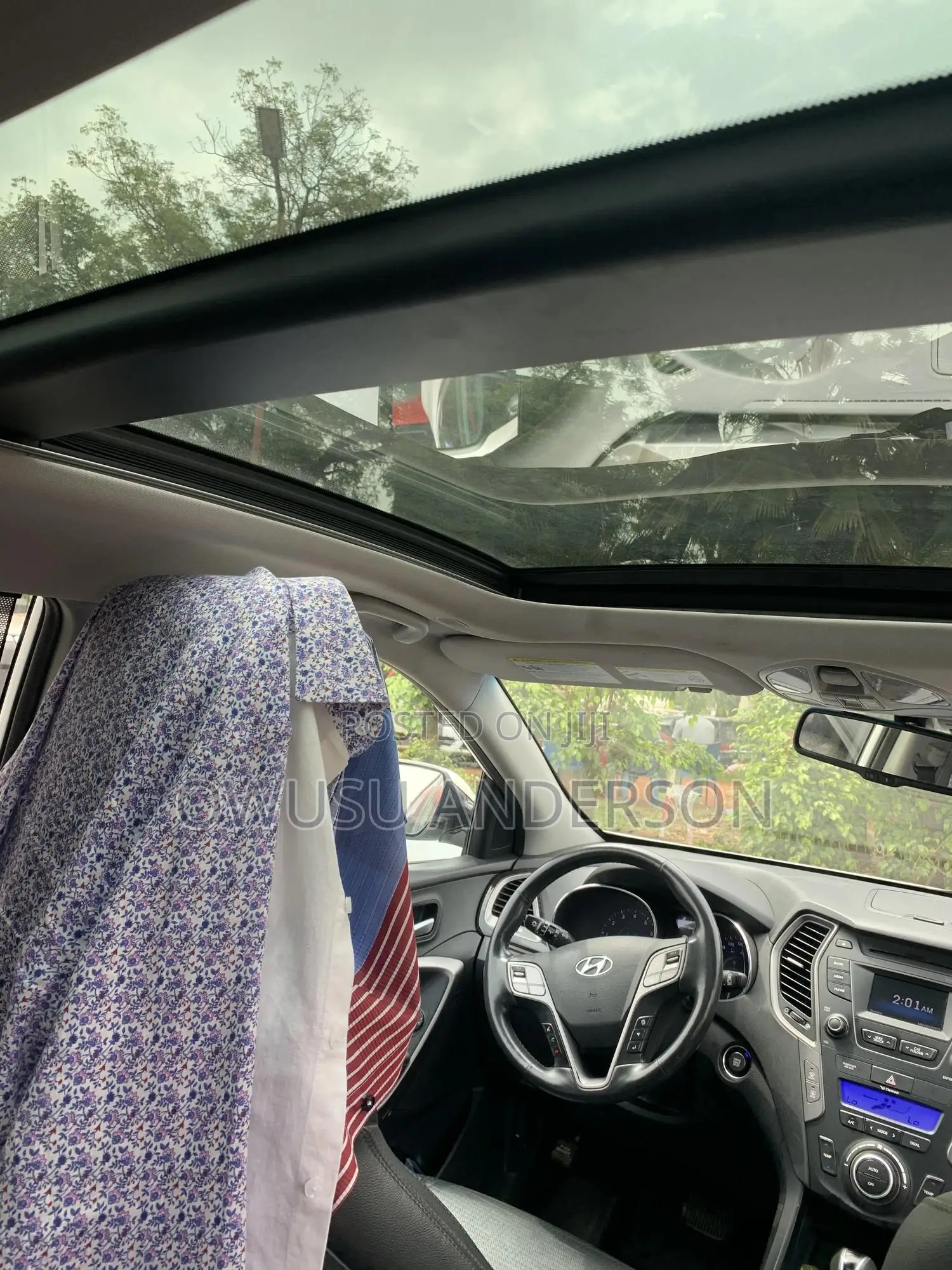 Hyundai Santa Fe 2016 White