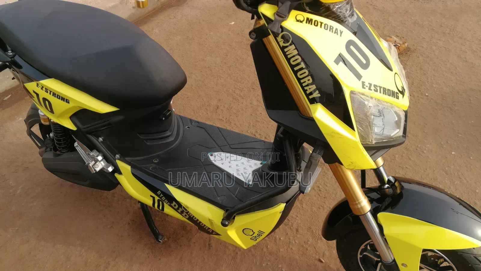 New Motorcycle 2025 Yellow