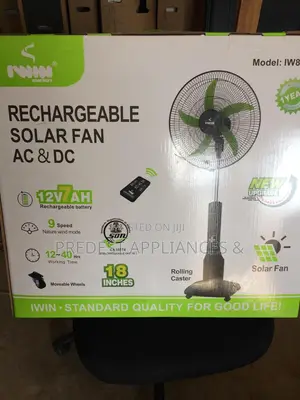 Rechargeable Standing Fan (Iwin)