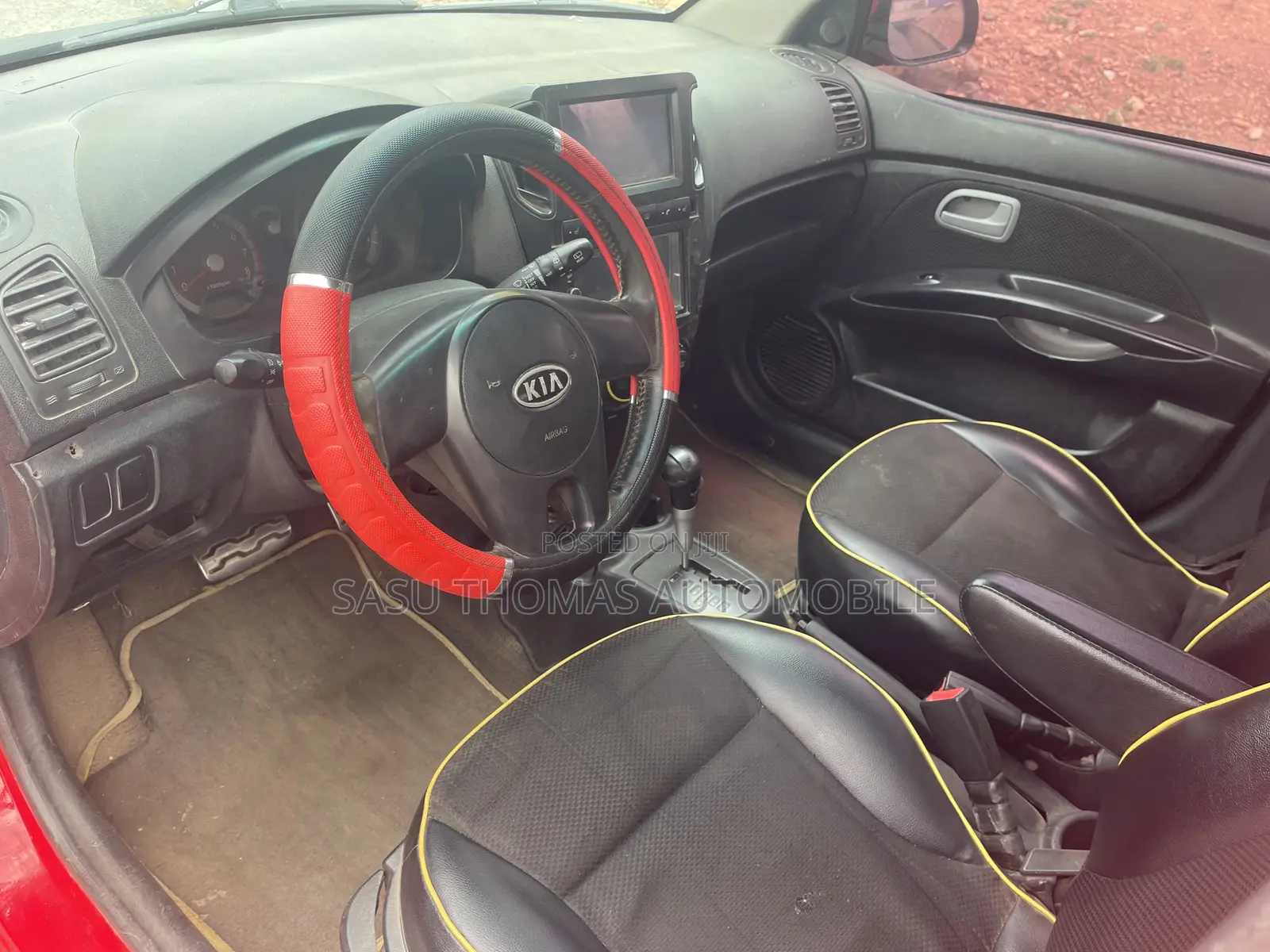 Kia Morning 2012 Red