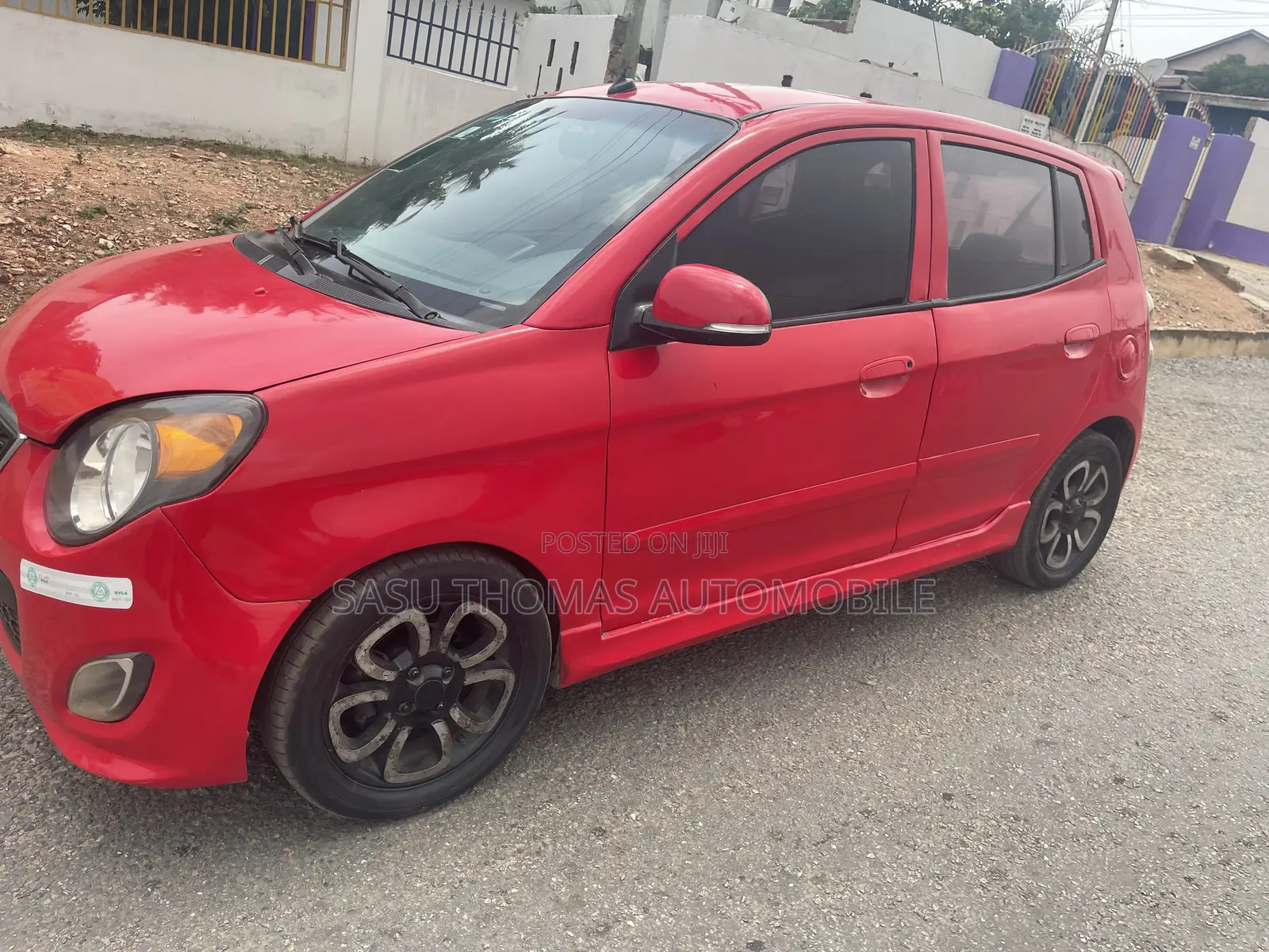 Kia Morning 2012 Red