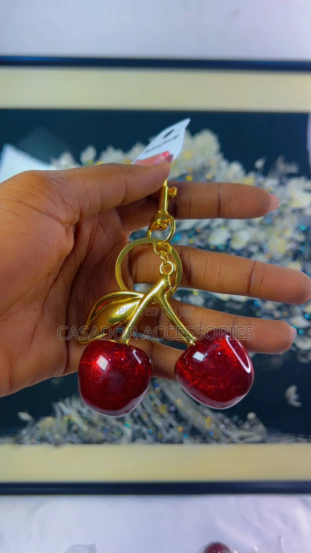 Cherry Bag Charms