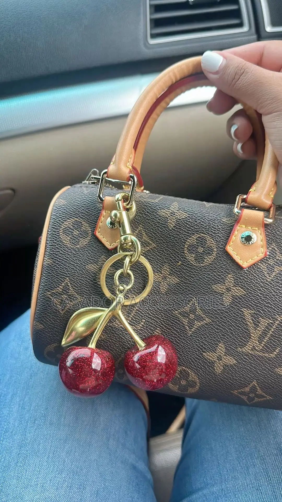 Cherry Bag Charms