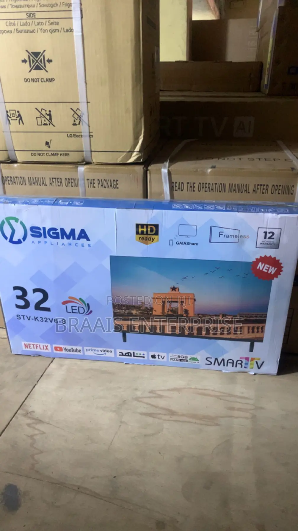 Sigma 32′′ Led Smart FHD Tv