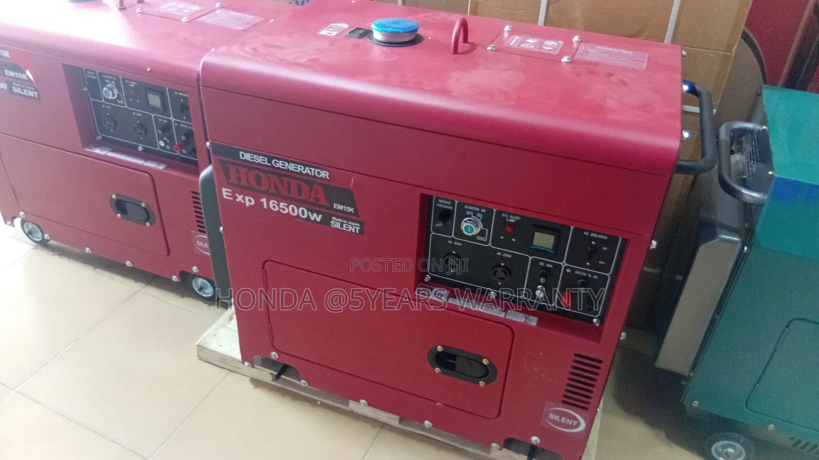 Heavy-Duty Honda 15kva Generator – Silent Operation Honda 15kva