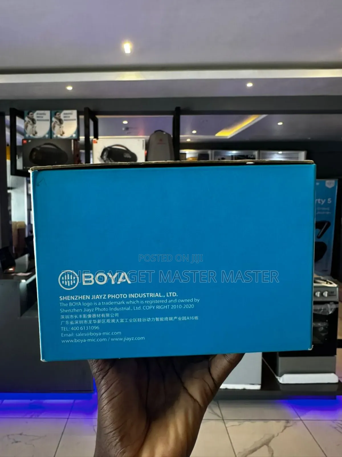 Boya by-Bm3041s Mono Stereo Switchable Shotgun Microphone