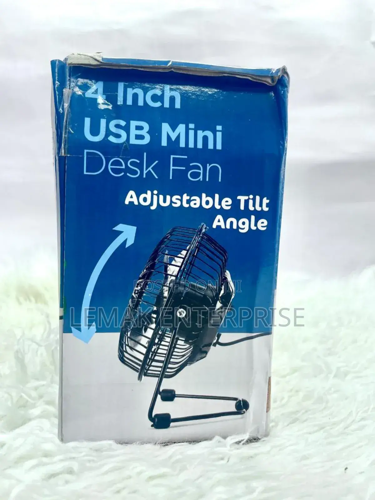 Status 4 Inch Usb Mini Desk Fan