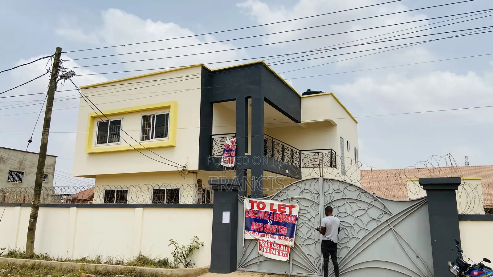 4bdrm House in M. D Estate, Police Station for rent