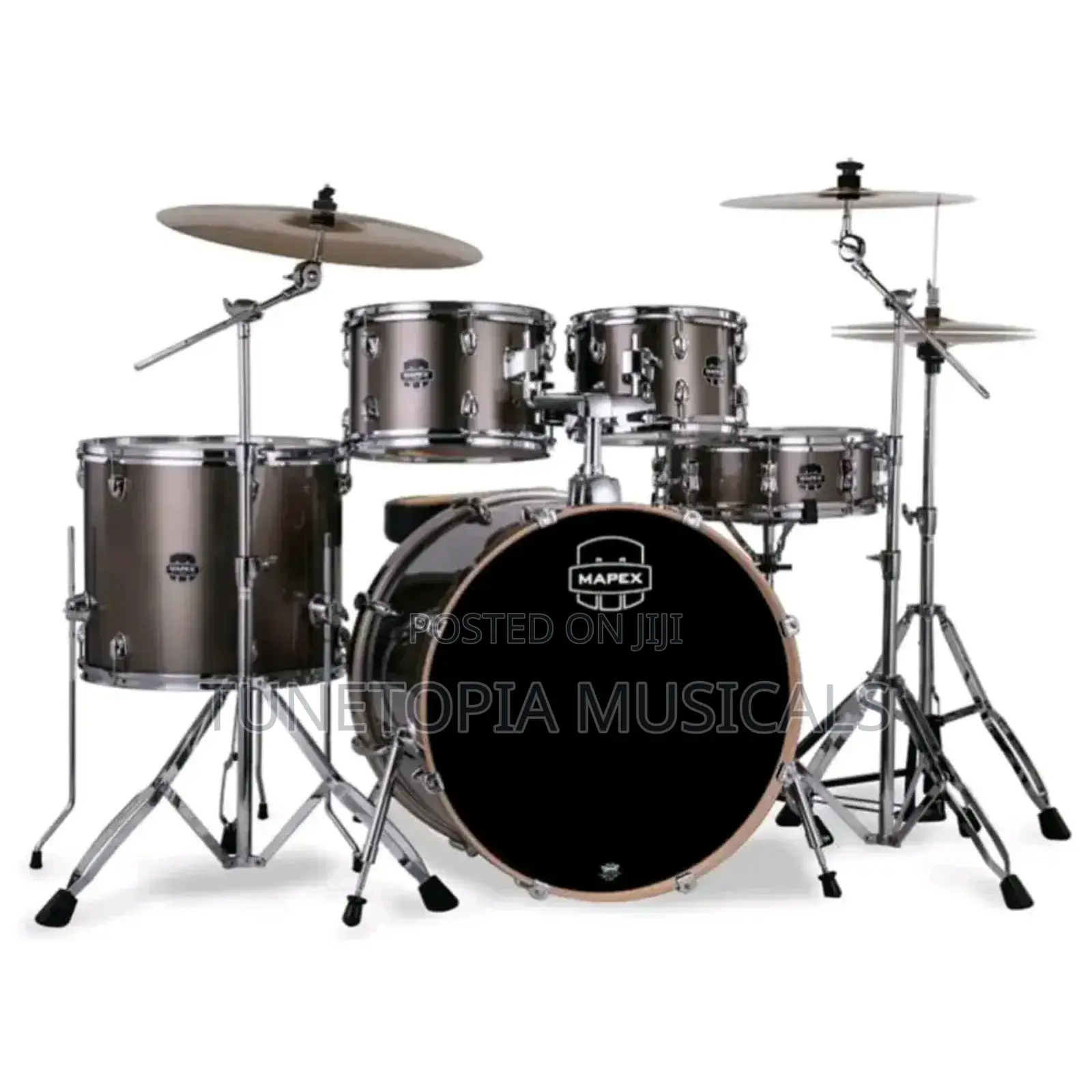 Mapex Venus Complete 5-piece Drum Set.