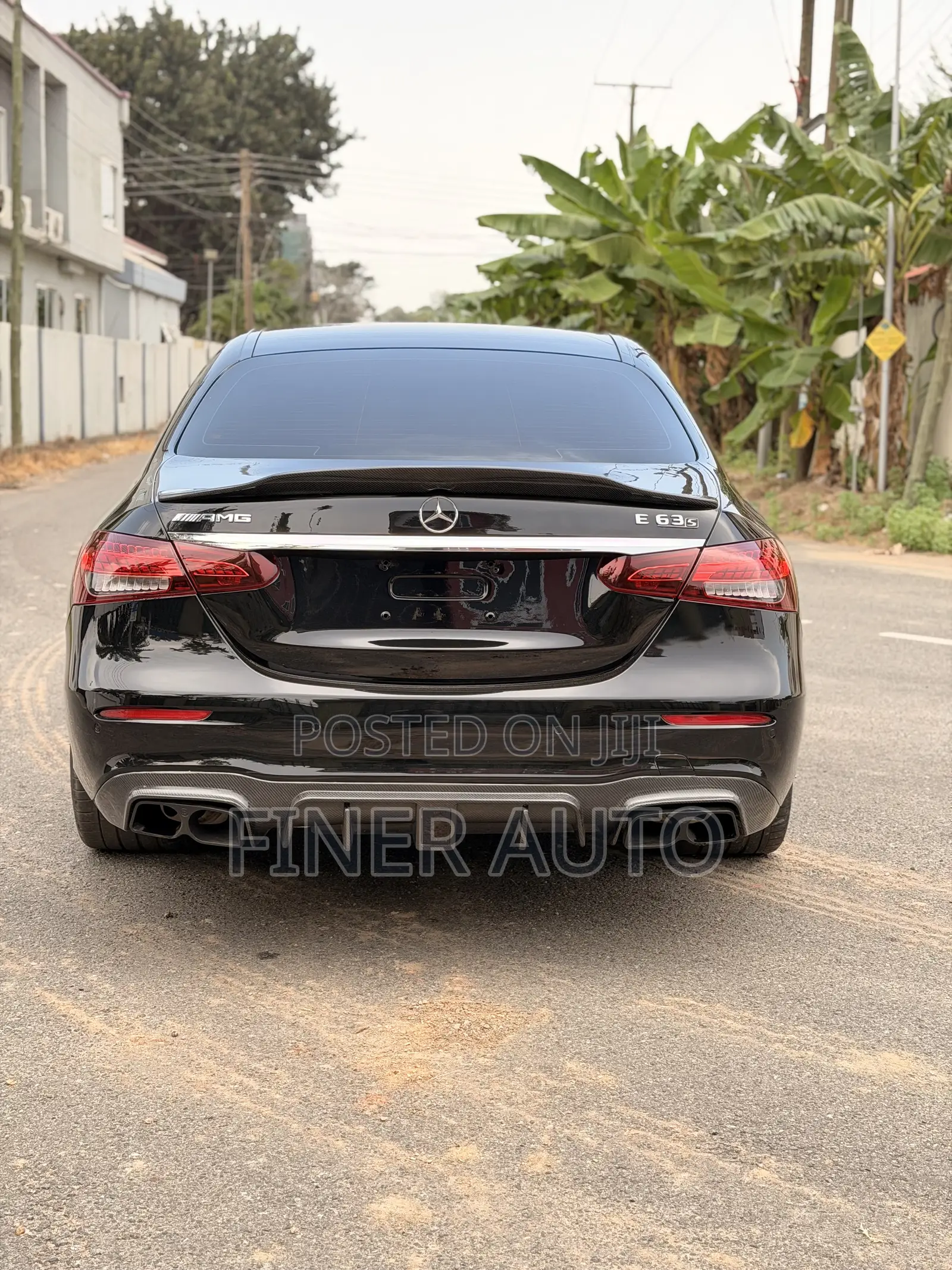 Mercedes-Benz E63 2018 Black