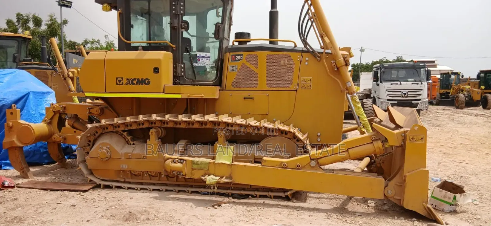 Heavy-Duty Crawler Bulldozer, Specifically an XCMG D260 Model.