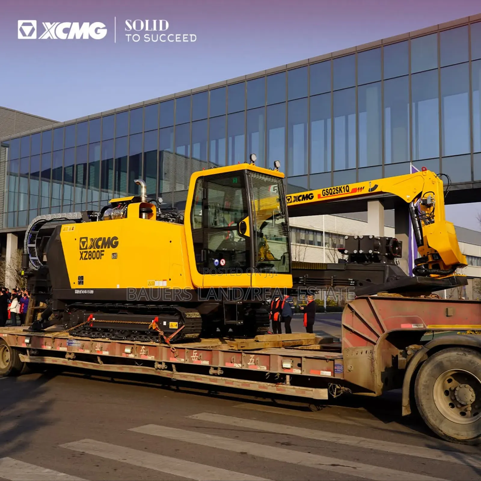 Heavy-Duty Crawler Bulldozer, Specifically an XCMG D260 Model.