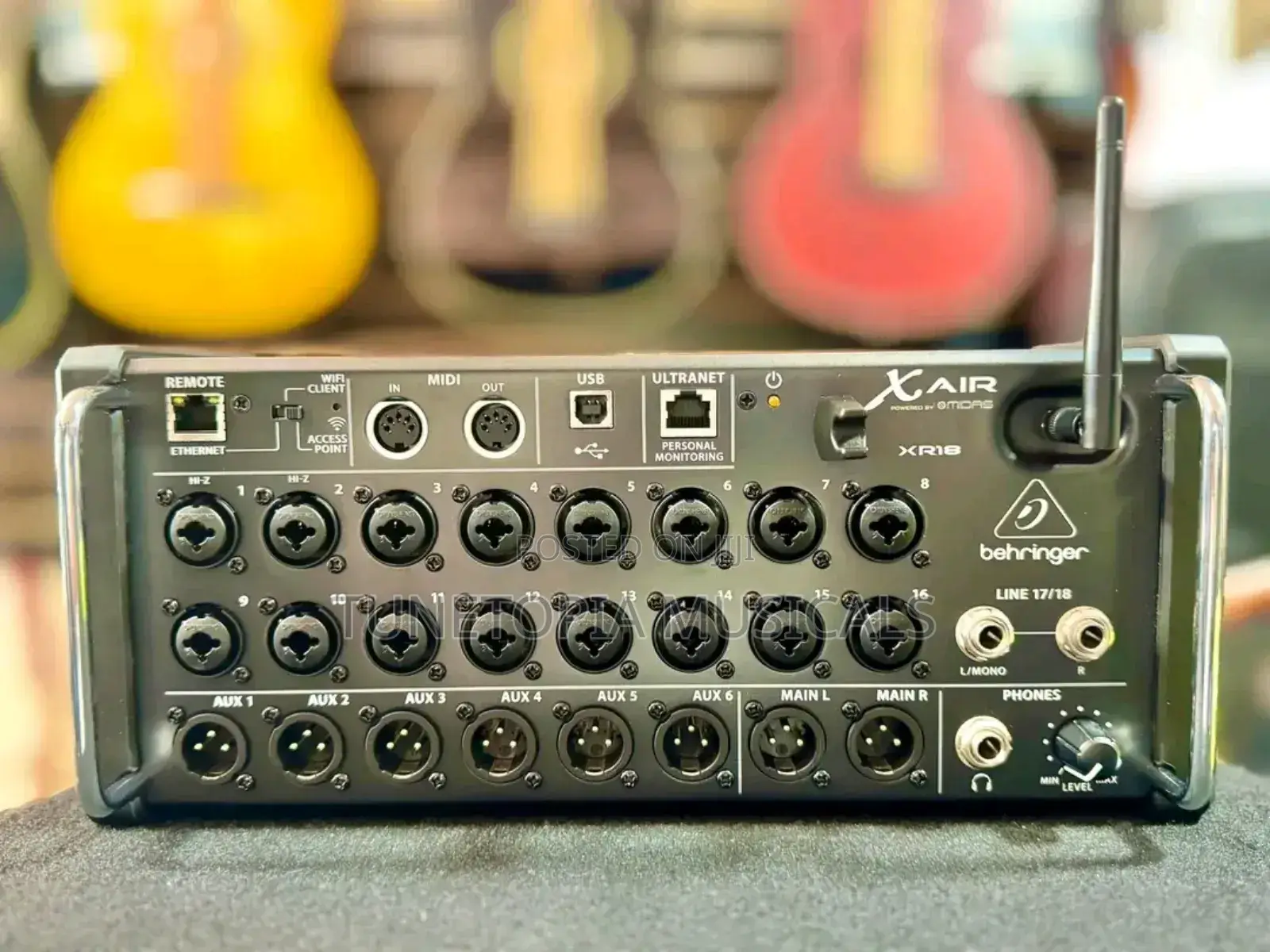 Behringer X Air Xr18 18-channel Digital Mixer.