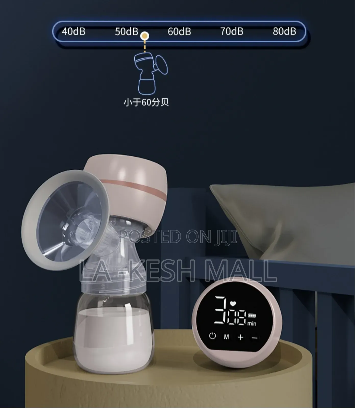 Electric Breast Milk Pump . Portable and Cordless