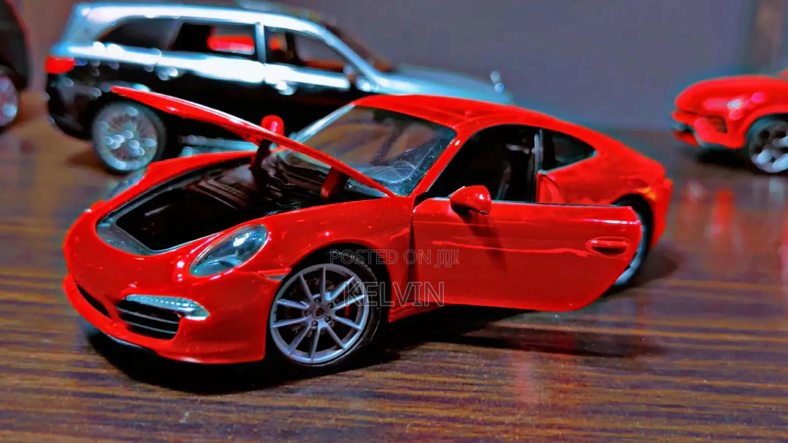 Realistic Alloy/Metalic Porsche Cerraras 911 Sport Car