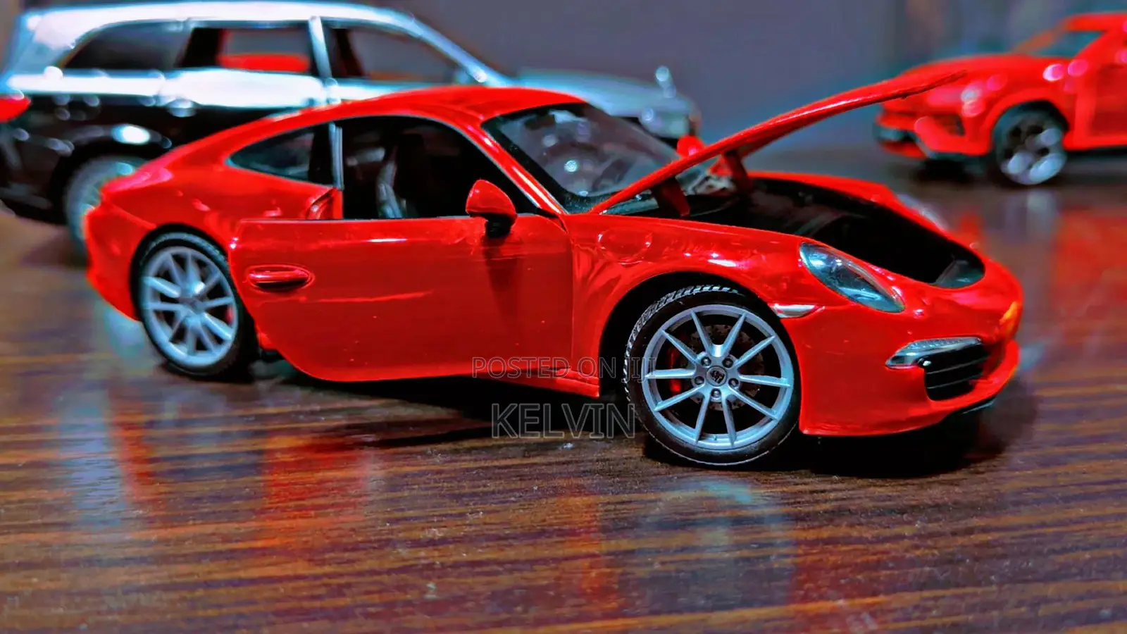 Realistic Alloy/Metalic Porsche Cerraras 911 Sport Car