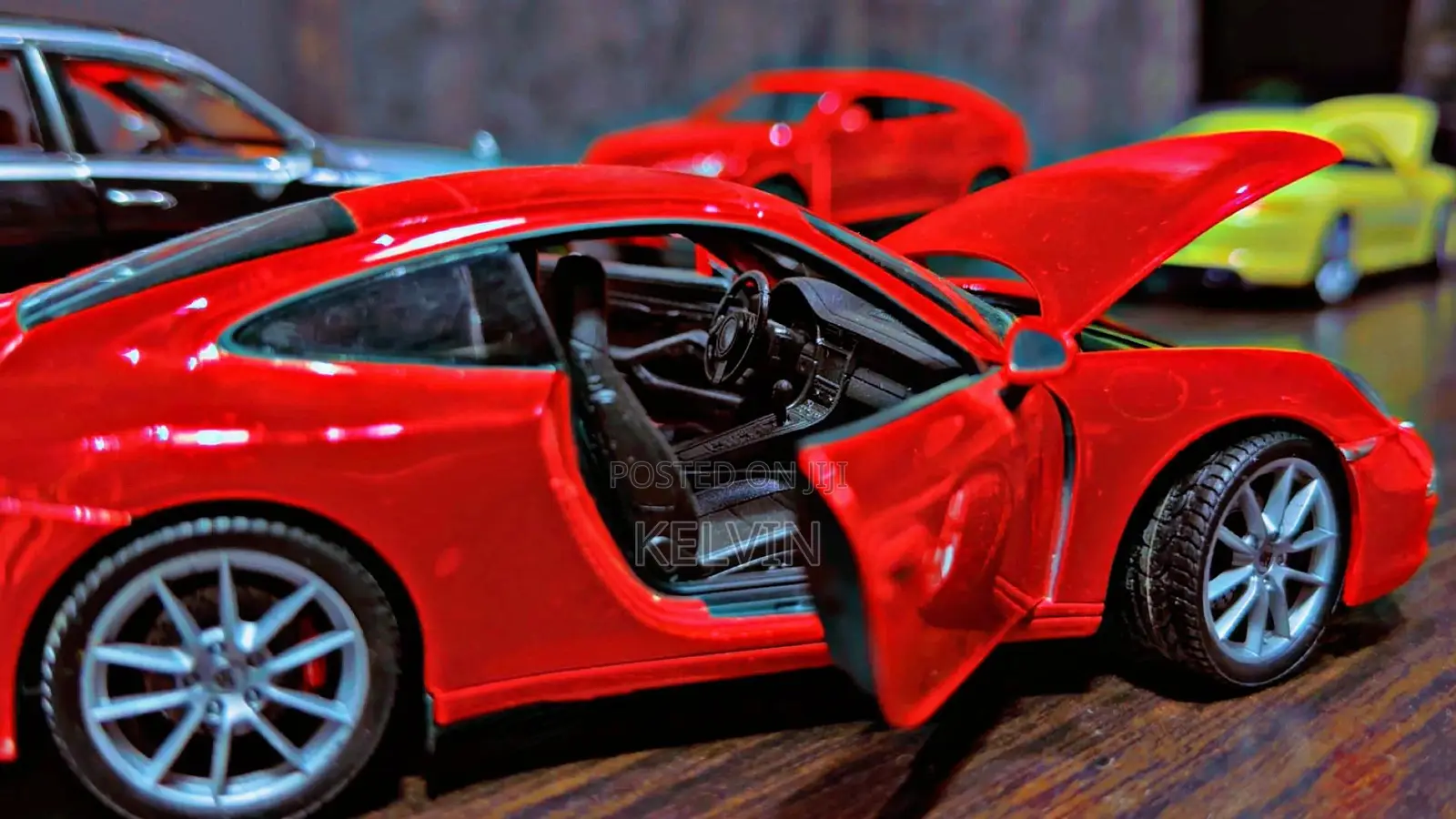 Realistic Alloy/Metalic Porsche Cerraras 911 Sport Car