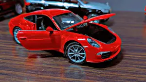 Realistic Alloy/Metalic Porsche Cerraras 911 Sport Car