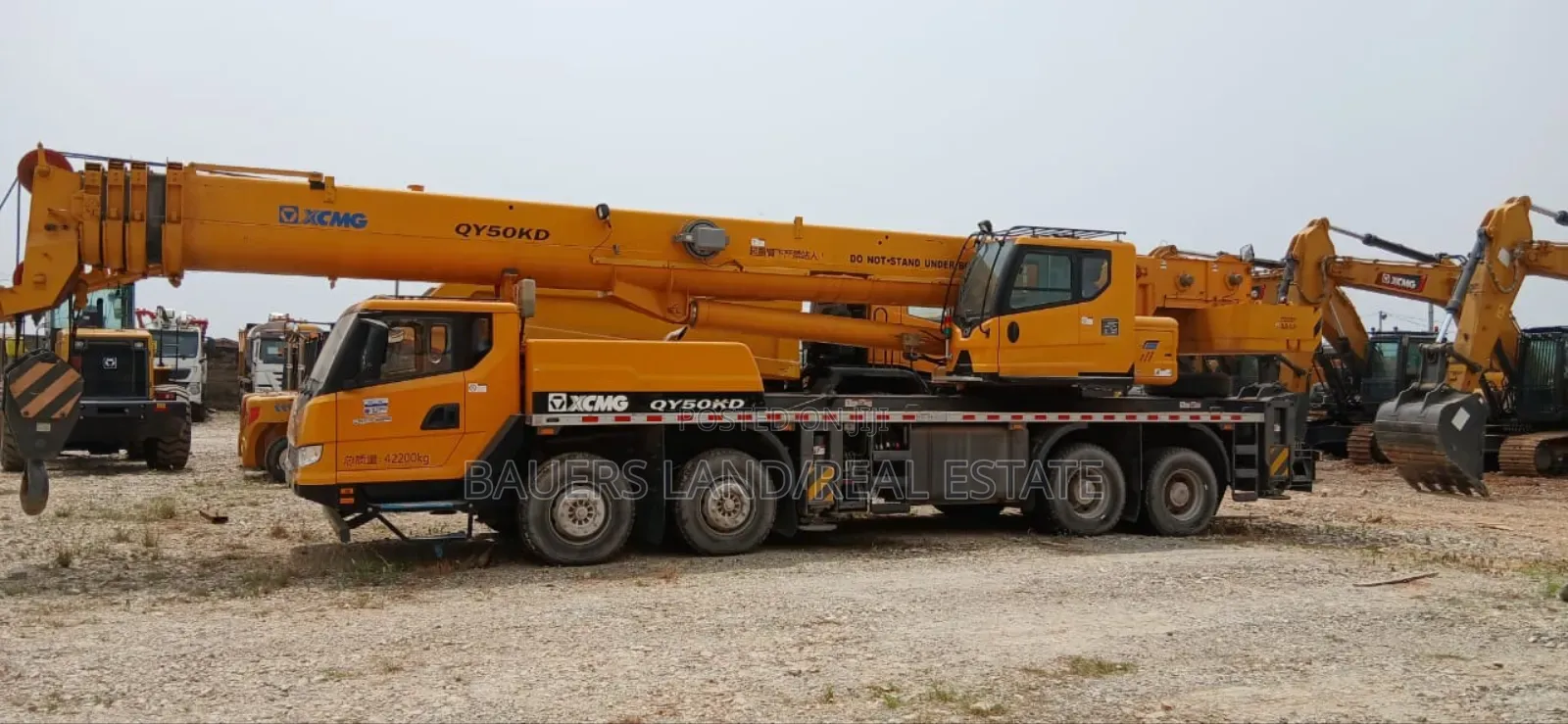 XCMG T Truck Crane.