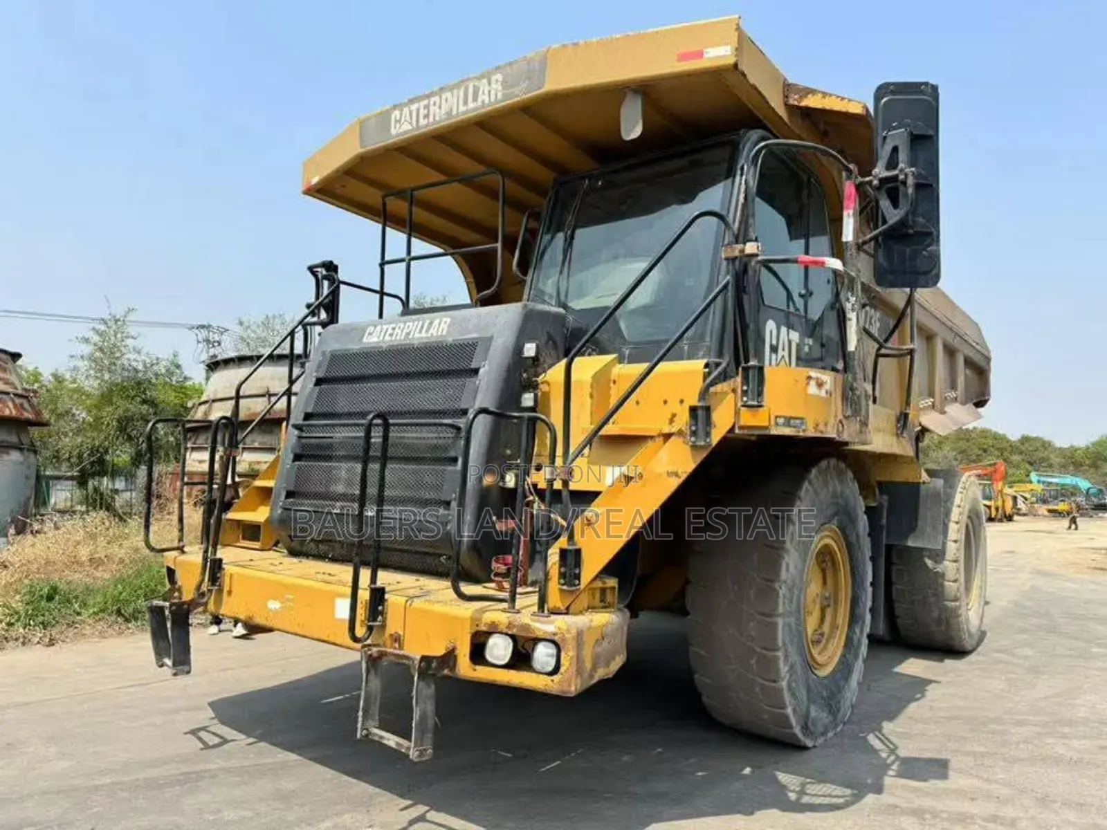 XCMG Xg105 Mining Dump Truck.