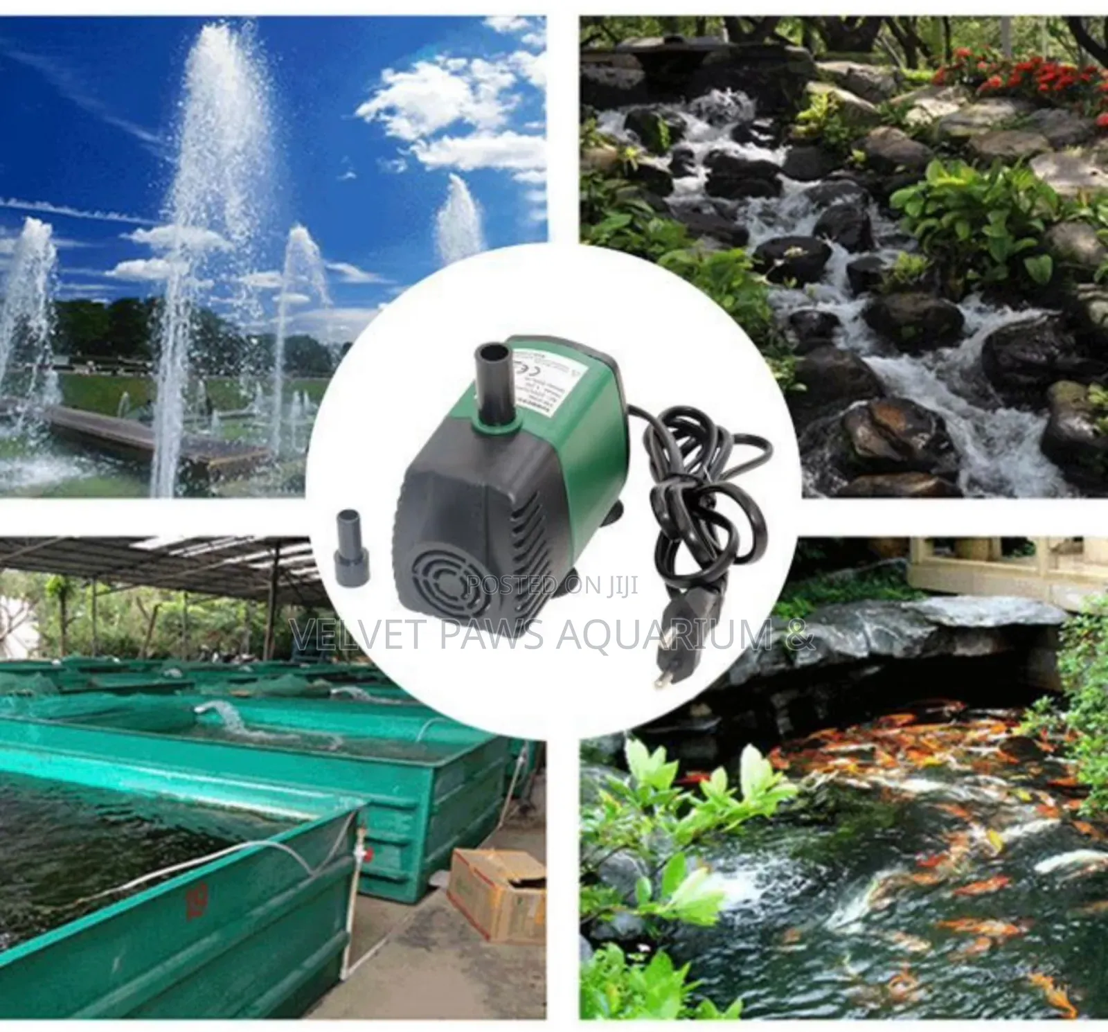10 Watts Submersible Fountain Pump