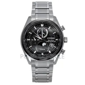 Citizen Eco-drive Radio Controlled Moon Phase By1030-50e 100m Watch