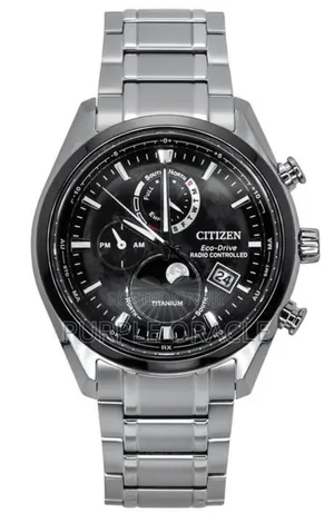 Citizen Eco-drive Radio Controlled Moon Phase By1030-50e 100m Watch