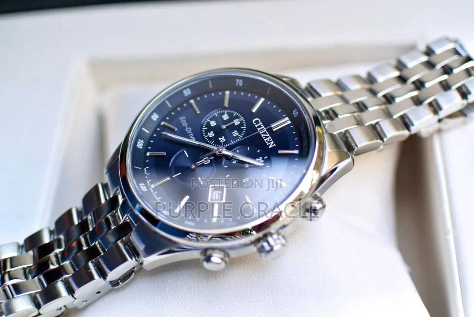 Citizen Eco-drive At2140-55l Chronograph Watch
