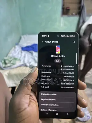 Samsung Galaxy A52s 5G 128 GB Black