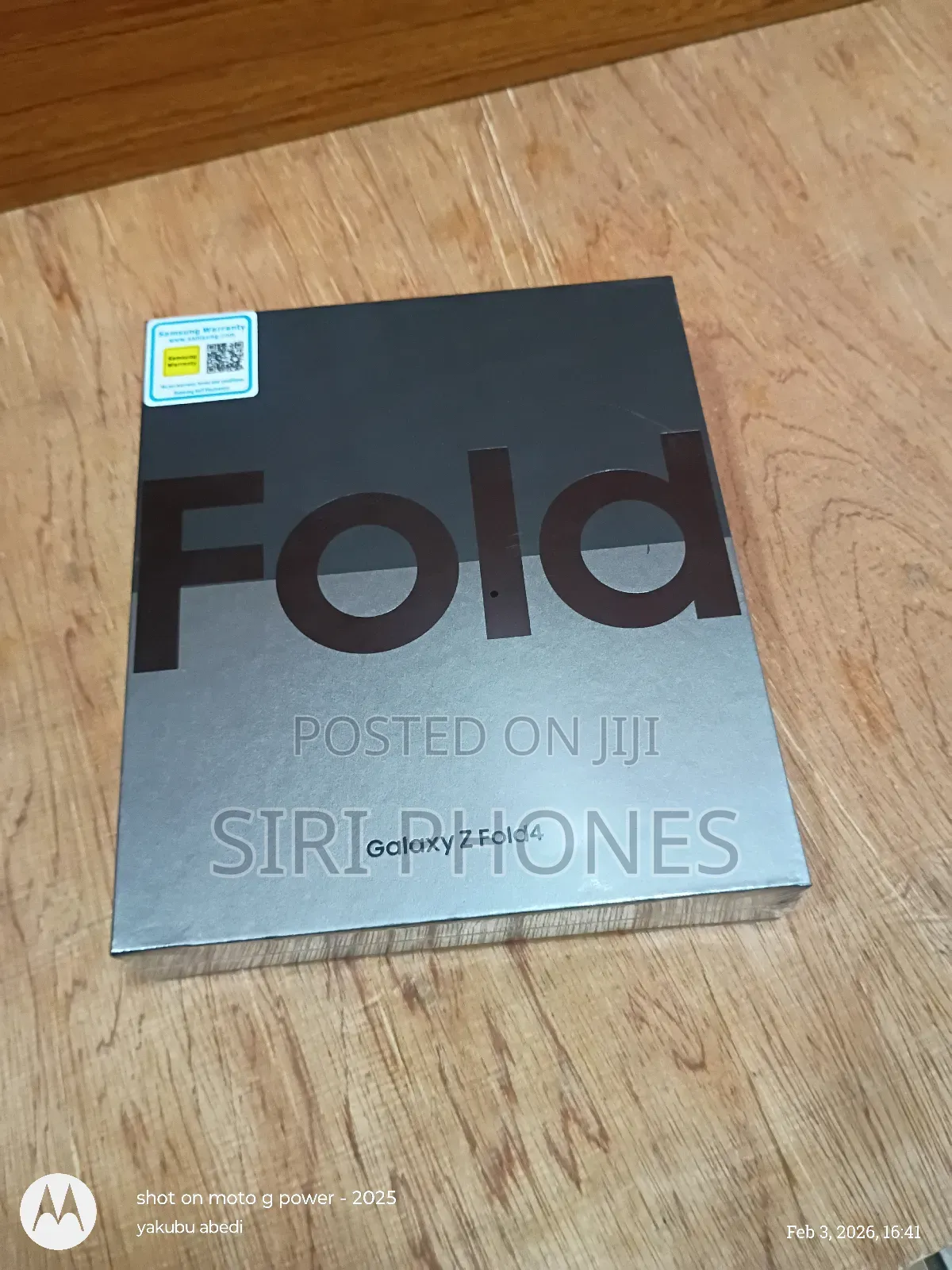 New Samsung Galaxy Z Fold4 1 TB Black