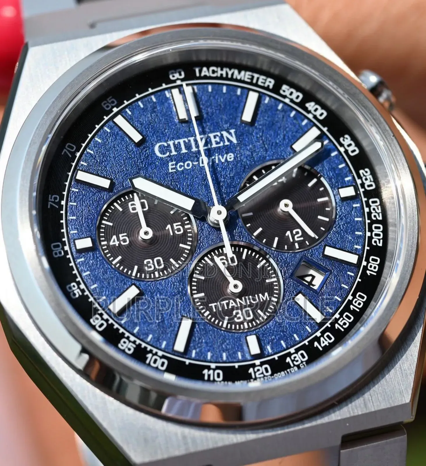 Citizen Eco-drive Ca4610-85l Super Titanium Sapphire Forza Watch