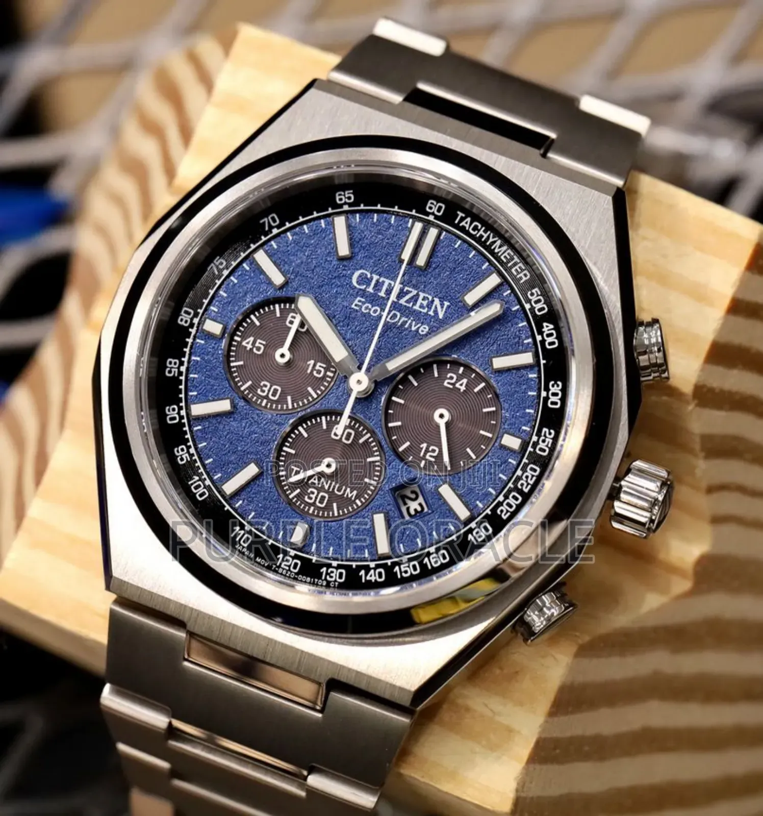 Citizen Eco-drive Ca4610-85l Super Titanium Sapphire Forza Watch