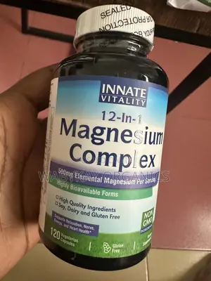 12 in 1 Magnesium Complex 500mg , 120 Capsules,