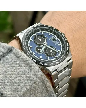 Citizen At8238-84l Eco-drive Radio Controlled Chronograph Watch.