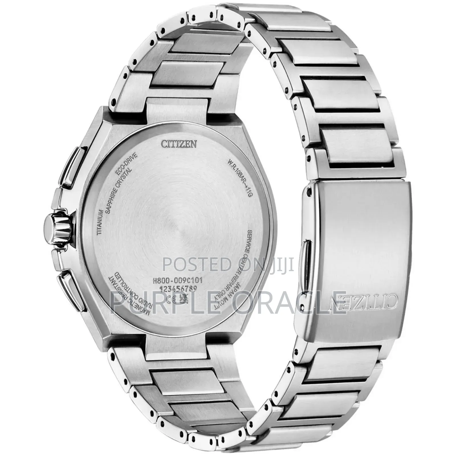 Citizen At8238-84l Eco-drive Radio Controlled Chronograph Watch.