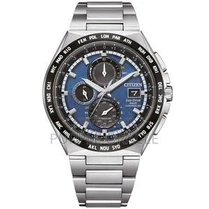 Citizen At8238-84l Eco-drive Radio Controlled Chronograph Watch.