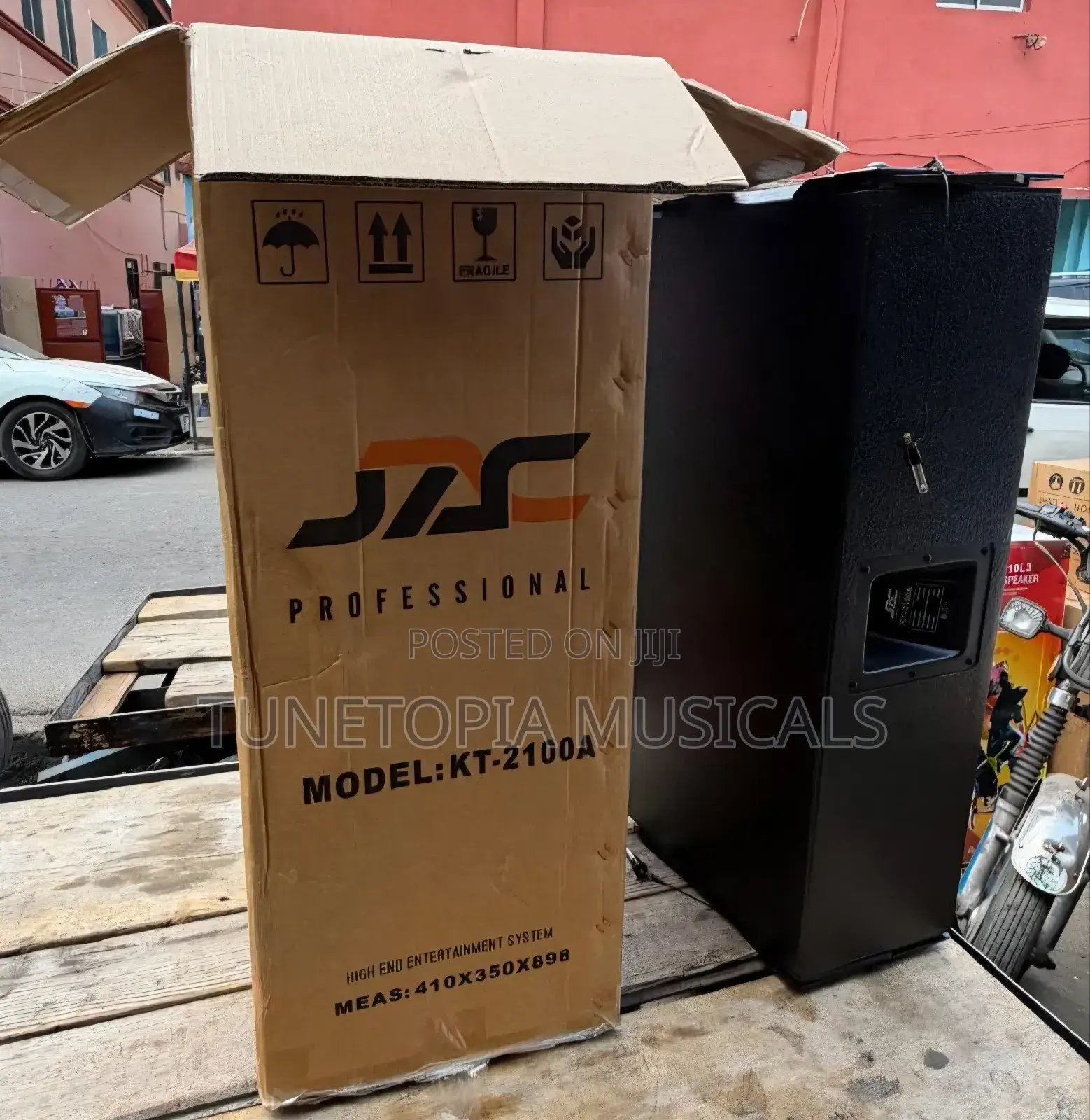 Jac Professional Kt-2100a 10inches Line Array Speaker.