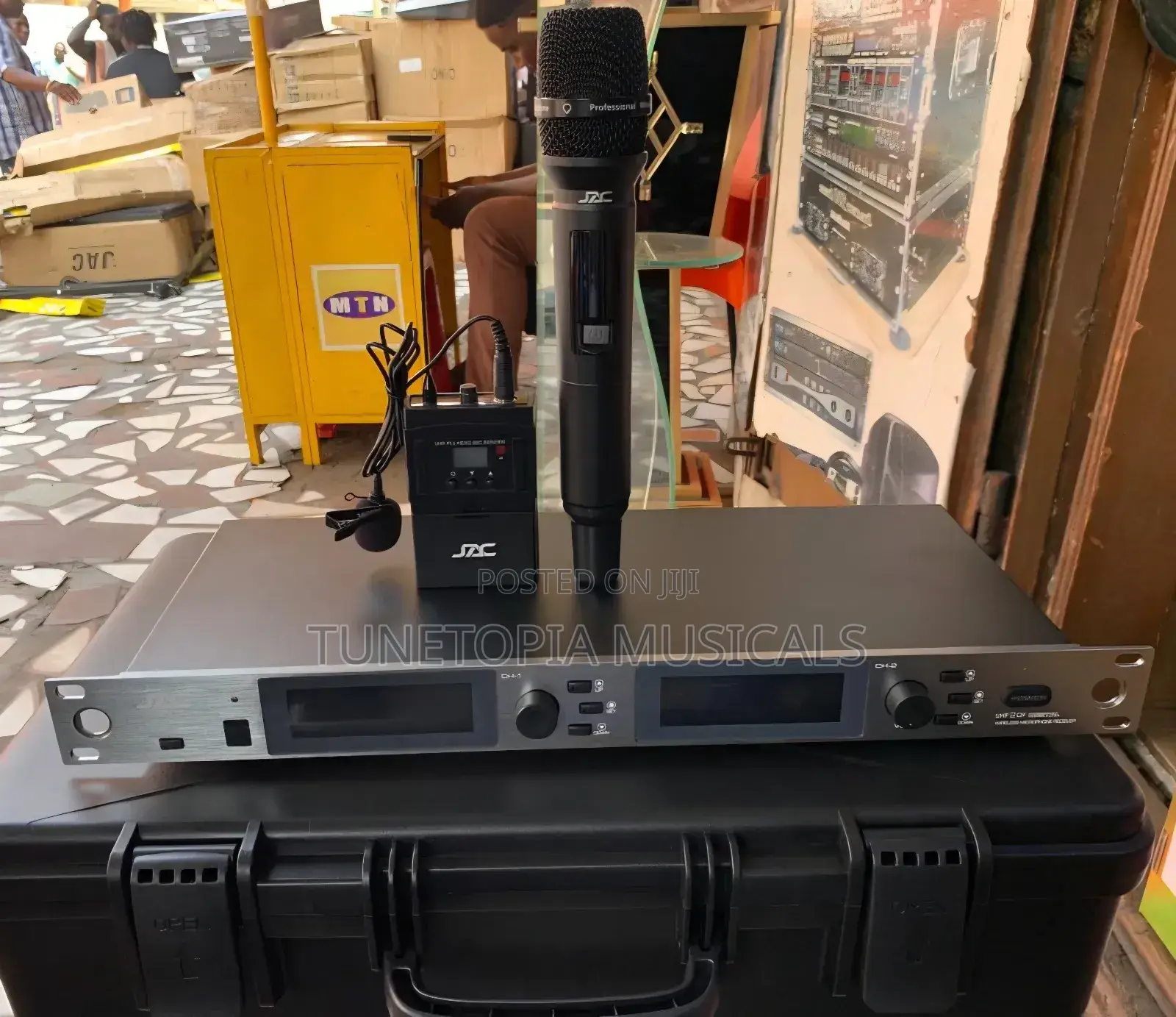 Jac Mx-500 Digital Uhf 3in1 Wireless Microphone System.