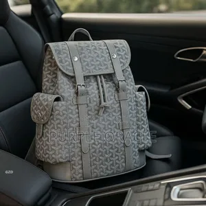 Goyard Genuine Leather Backpack