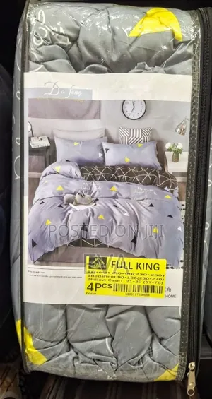 4 Pieces King Size Duvet Set