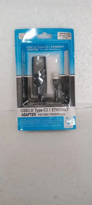 Usb 3.0 Male to Rj45 Female Adapter