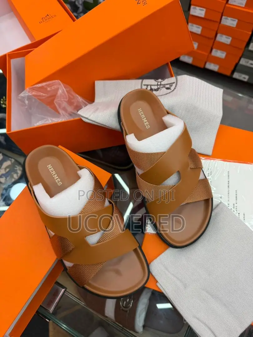 Hermes High Quality Men’S Slippers
