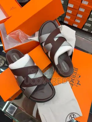 Hermes High Quality Men’S Slippers