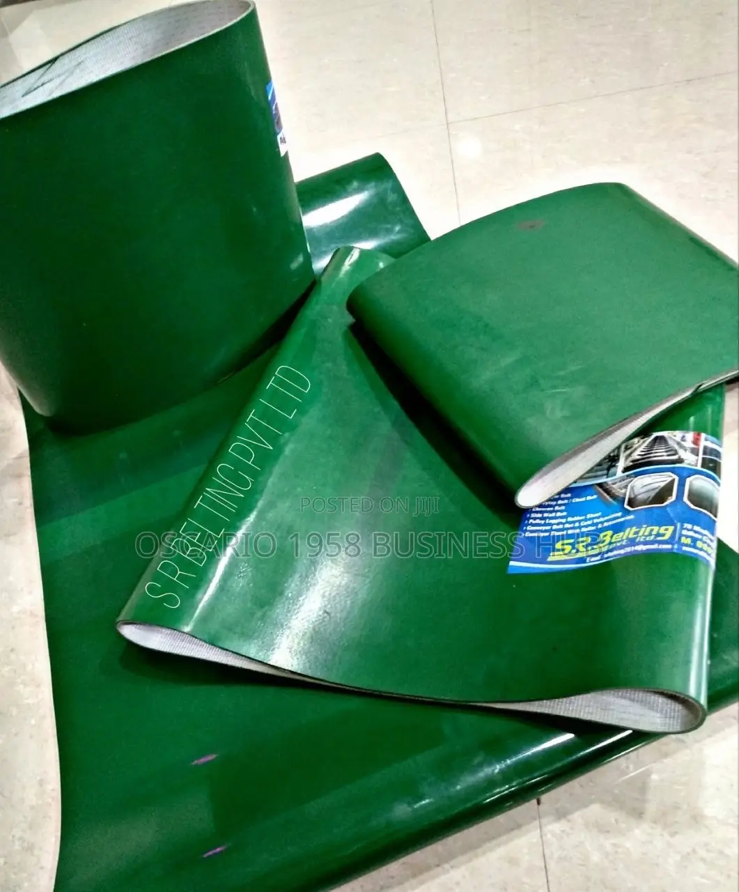 Pu Conveyor Belt For Food Grade Products Other Consumable Products