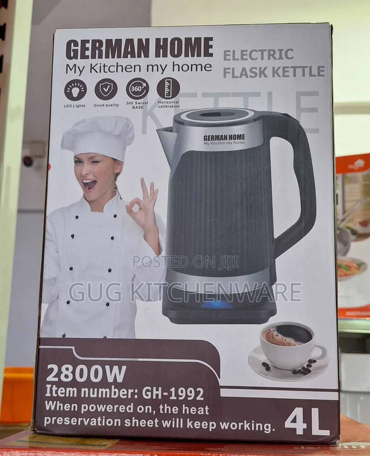 German Home Kettle (4l)